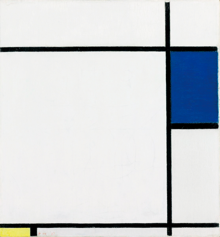  皮特·蒙德里安 Piet Mondrian ——色彩构成11